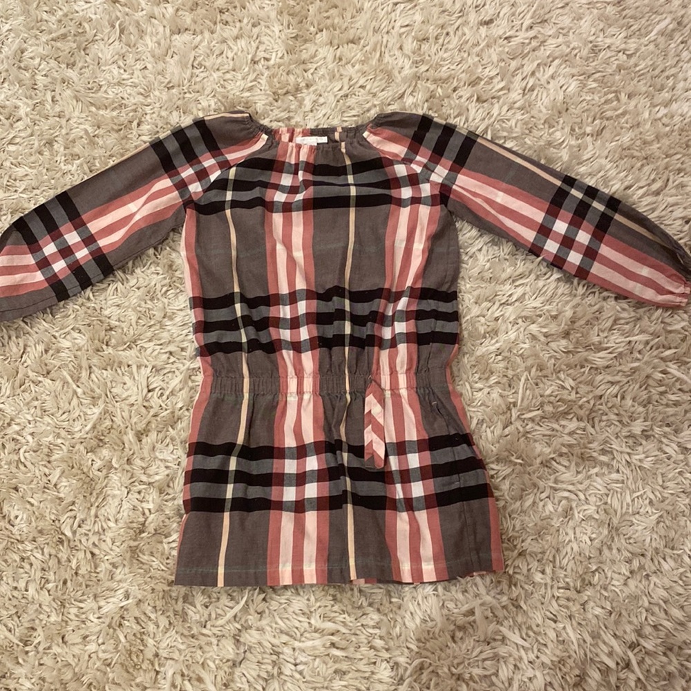 Burberry long sleeve dress